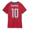 Portugal Bernardo Silva #10 Hjemmedrakt Kvinner VM 2026 Kortermet